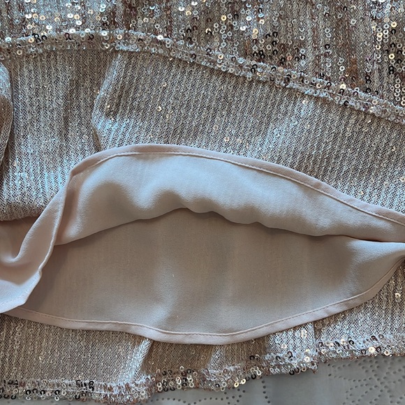 NWT Torrid Sophie Rose Gold Sequin Tank - Picture 7 of 8